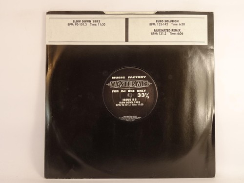 Mastermix slow down - down, (186)