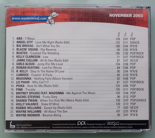Only album mastermix - dj,